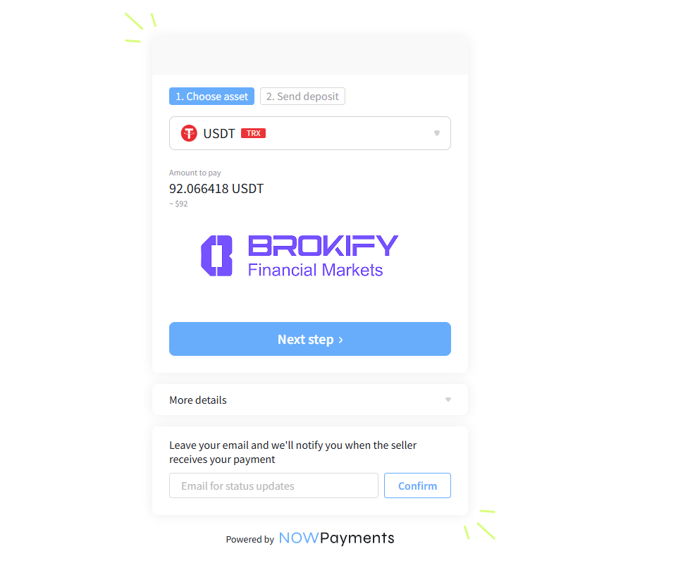 پراپ فور اف ایکس (forfx) - نحوه خرید چالش و حساب معاملاتی - 3