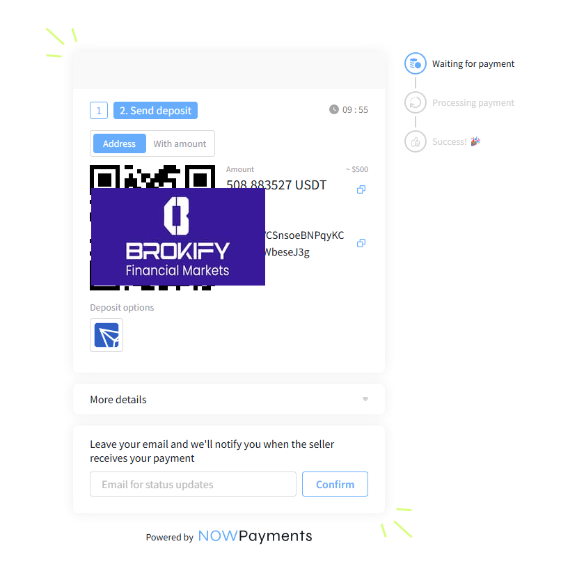 پراپ فرم پراپی - شارژ کیف پول 6