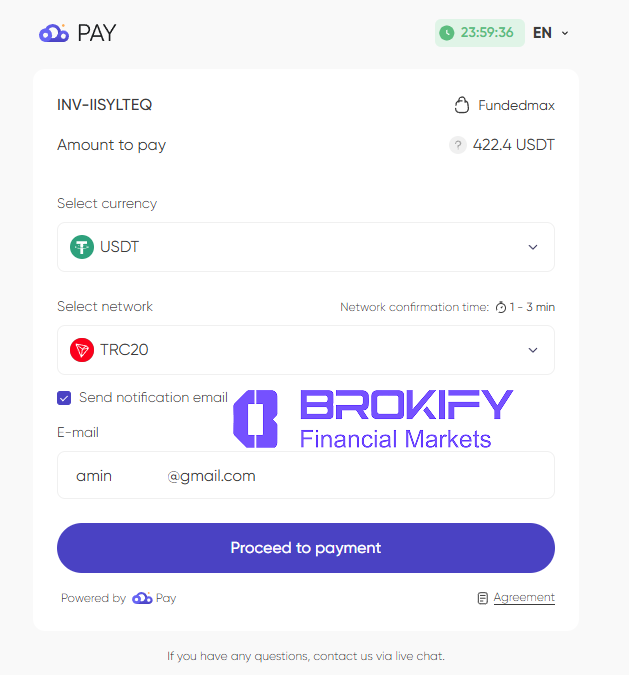 فانددمکس (FundedMax) - نحوه خرید چالش ها 4
