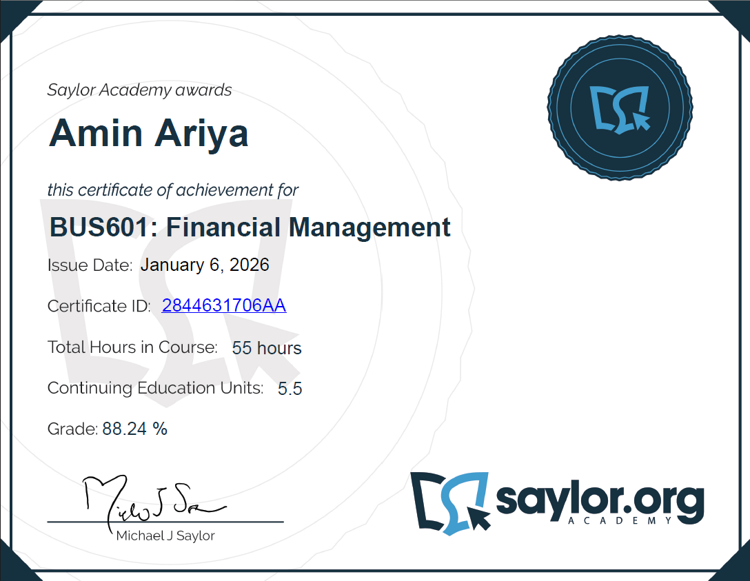 Financial Management