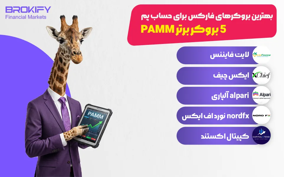بهترین بروکر برای حساب پم