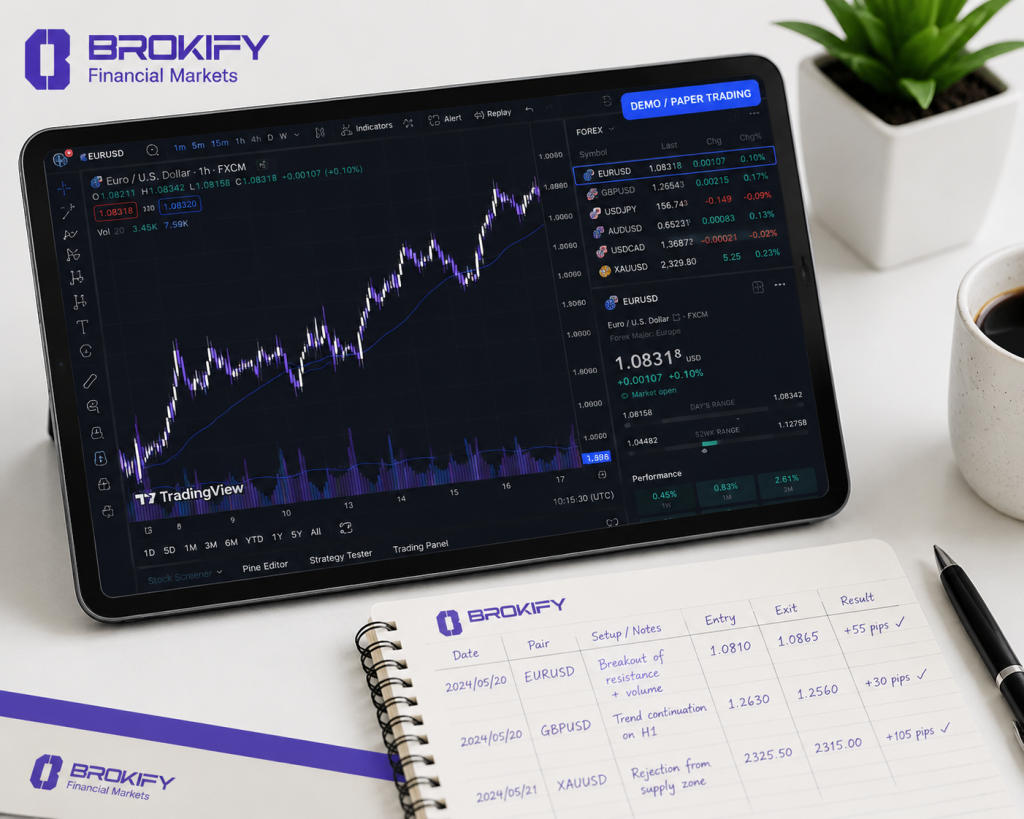 فوروارد تست (Forward Testing) (با نام پیپر تریدینگ (Paper Trading)